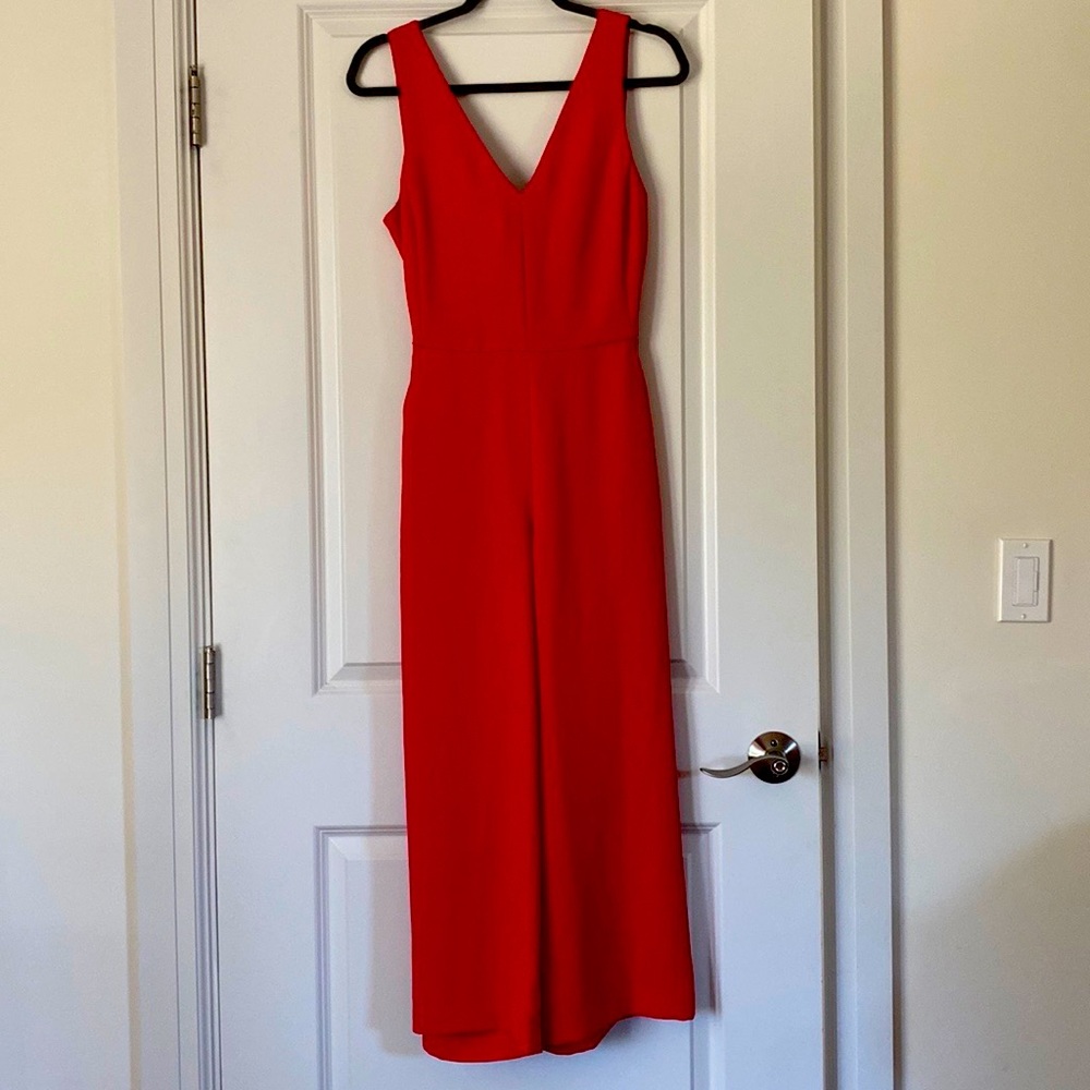 ARITZIA WILFRED RED ROMPER Size S